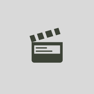 A clapperboard icon